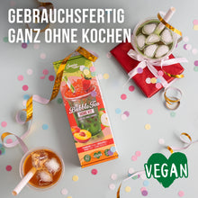 Laden Sie das Bild in den Galerie-Viewer, Bubble Tea-Set - Erdbeer-Boba 100g, Grüner Apfel Sirup 30ml, Pfirsich Sirup 30ml, 4x Strohhalme + 2x Jasmin-Tee