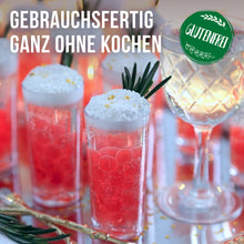 Laden Sie das Bild in den Galerie-Viewer, Bubble Tea Perlen Set - 4x Popping Boba Fruchtperlen | Erdbeere, Maracuja, Blaubeere, Lychee | 100g