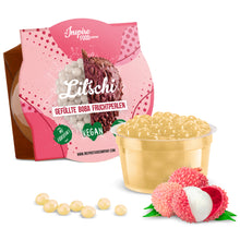Laden Sie das Bild in den Galerie-Viewer, Popping Boba Fruchtperlen fuer Bubbletee, Litschi