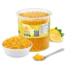 Load image into Gallery viewer, Lemon Popping Boba Fruit Pearls for Bubble Tea