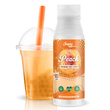 Load image into Gallery viewer, Peach Fruit Syrup for Bubble Tea, 300ml