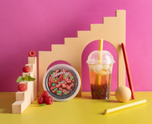 Load image into Gallery viewer, Raspberry Popping Boba Fruit Pearls for Bubble Tea