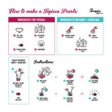 Laden Sie das Bild in den Galerie-Viewer, Tapioka Perlen fuer Bubbletee