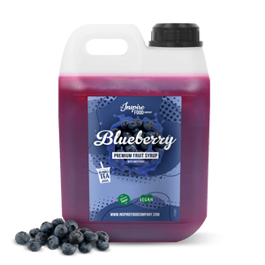 Premium Blueberry Fruit Syrup - 2 L (no colourants)