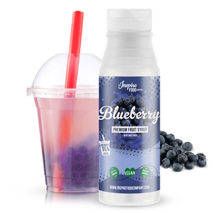 Premium Blueberry Fruit Syrup - 300 ml (no colourants)