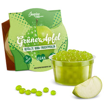 Load image into Gallery viewer, Green Apple Popping Boba Fruit Pearls for Bubble Tea
