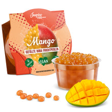 Load image into Gallery viewer, Mango Popping Boba Fruit Pearls for Bubble Tea
