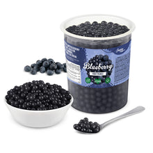 Load image into Gallery viewer, Blueberry Popping Boba Fruit Pearls for Bubble Tea
