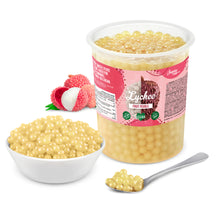 Load image into Gallery viewer, Lychee Popping Boba Fruit Pearls for Bubble Tea
