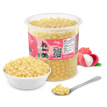 Load image into Gallery viewer, Lychee Popping Boba Fruit Pearls for Bubble Tea
