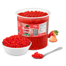 Load image into Gallery viewer, Strawberry Popping Boba Fruit Pearls for Bubble Tea
