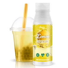 Load image into Gallery viewer, Lemon Premium Fruit Syrup - 300ml Bottle
