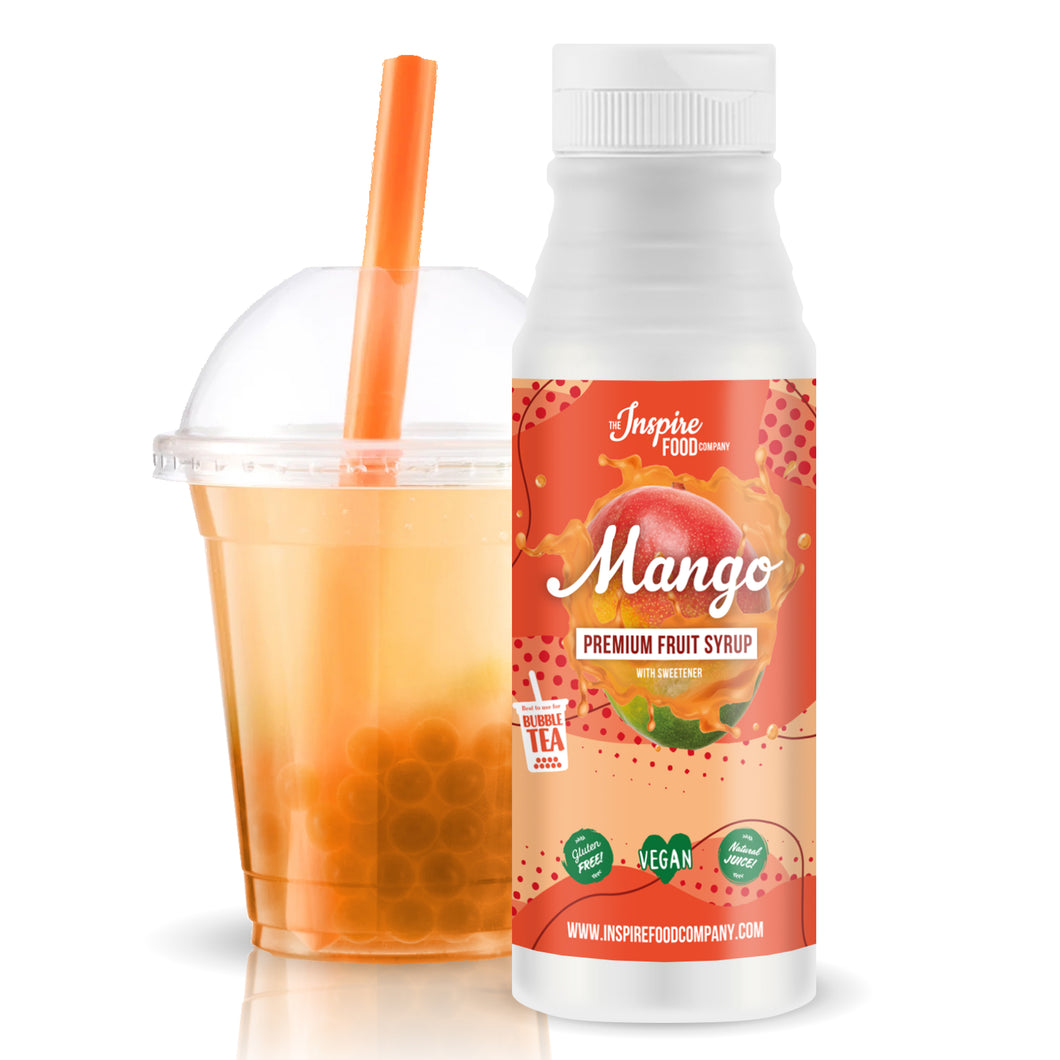 Mango Fruchtsirup fuer Bubbletee, 300ml