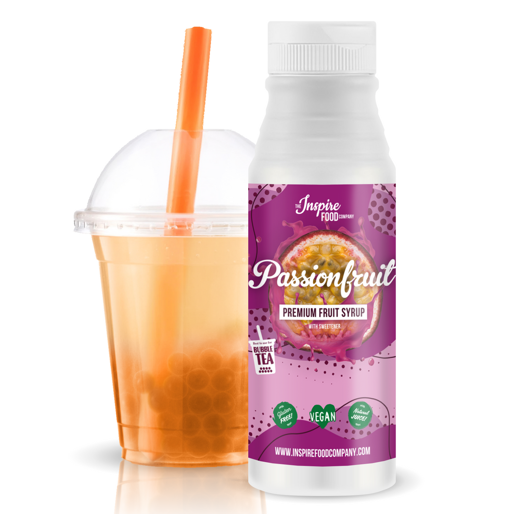 Passionsfrucht Fruchtsirup für Bubbletee, 300ml