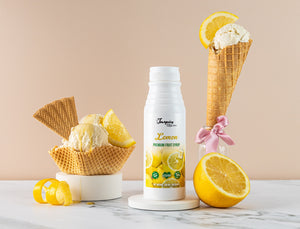 Lemon Premium Fruit Syrup - 300ml Bottle