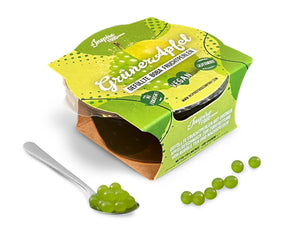 Popping Boba Fruit Pearls for Bubble Tea, Green Apple 100g