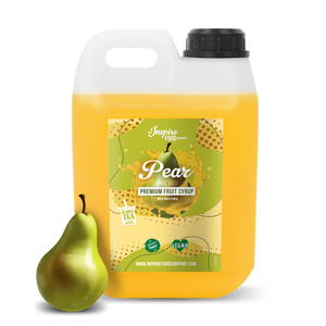 Premium Pear Fruit Syrup -  2 L (no colourants)