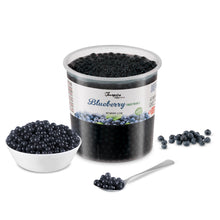 Load image into Gallery viewer, Blueberry Popping Boba Fruit Pearls for Bubble Tea
