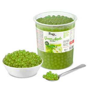 Green Apple Popping Boba Fruit Pearls for Bubble Tea