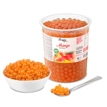 Load image into Gallery viewer, Mango Popping Boba Fruit Pearls for Bubble Tea
