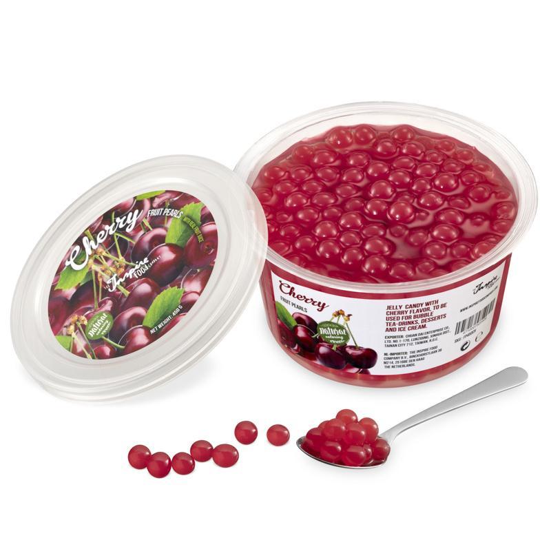 Cherry Popping Boba Fruit Pearls for Bubble Tea
