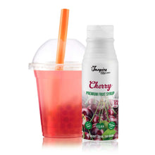 Load image into Gallery viewer, Cherry Fruit Syrup for Bubble Tea, 300ml
