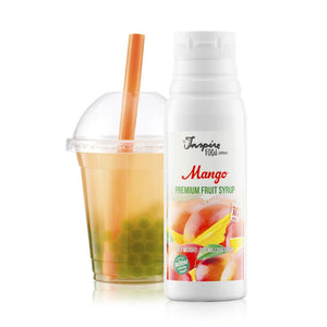 Mango Fruit Syrup for Bubble Tea, 300ml