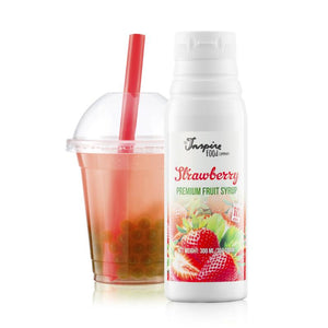 Sirop de fraise pour Bubble Tea, 300ml