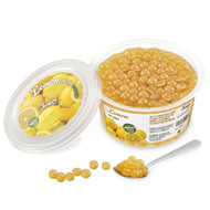 Lemon Popping Boba Fruit Pearls for Bubble Tea