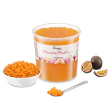 Load image into Gallery viewer, Passion Fruit Popping Boba Fruit Pearls for Bubble Tea
